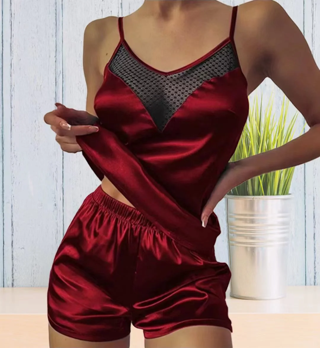 Churchf The New Sexy Underwear Seduction Home Clothes Two Sets Of Sexy Lace Jaice Pajamas Crazy