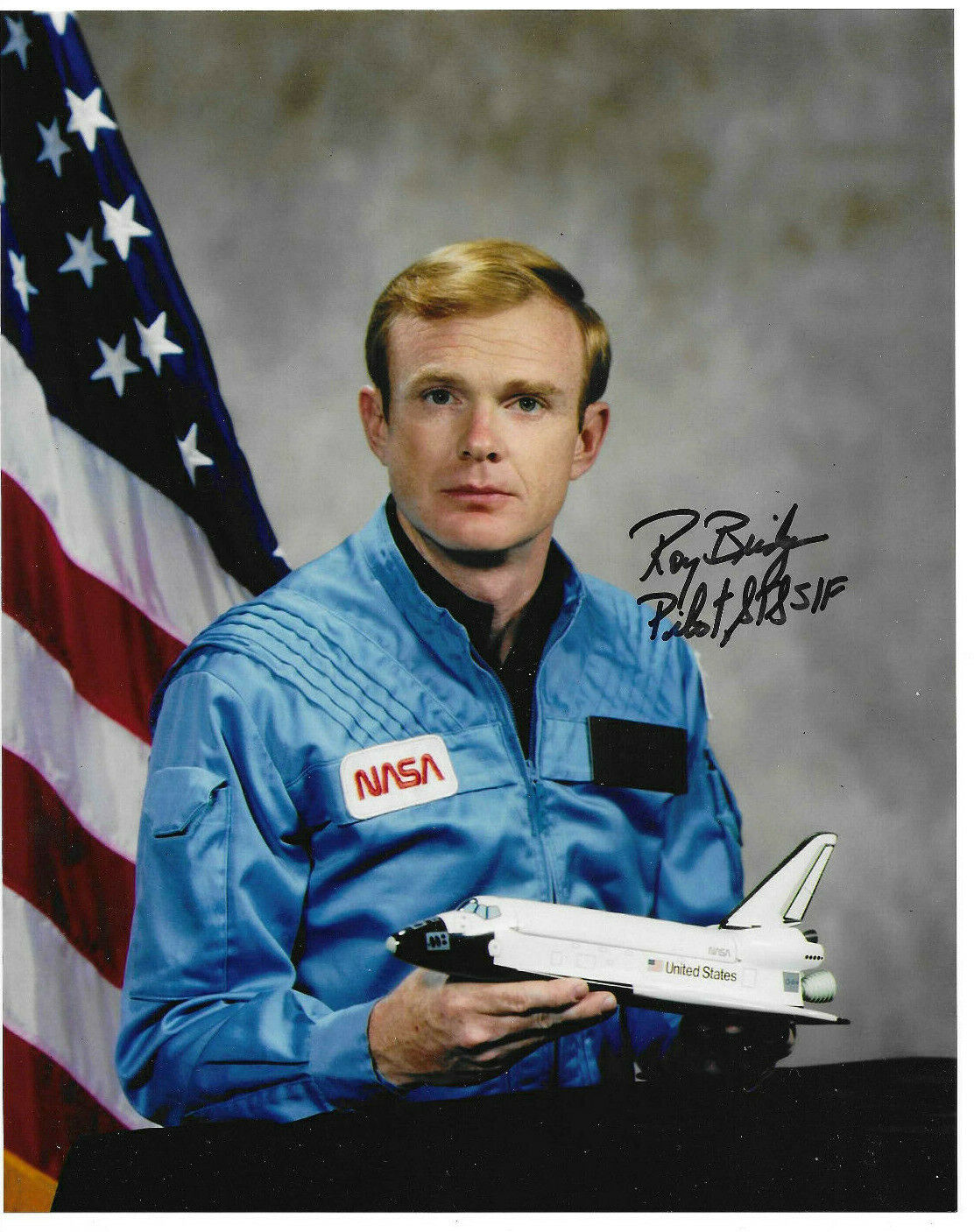 Roy Bridges Authentic Signed 8x10 Photo Poster painting Autograph, Space, NASA Astronaut