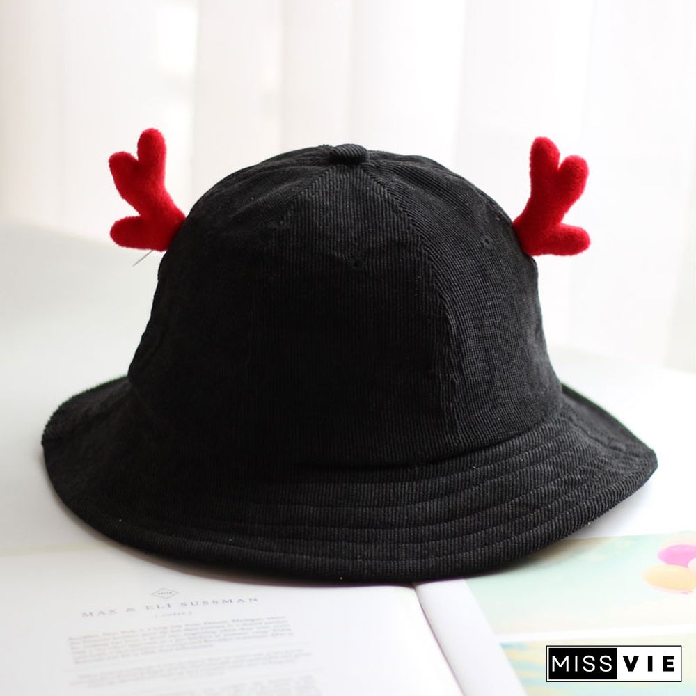 Cat Ears Angel Devil Antlers Fisherman Hat