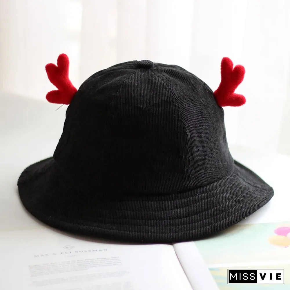 Cat Ears Angel Devil Antlers Fisherman Hat