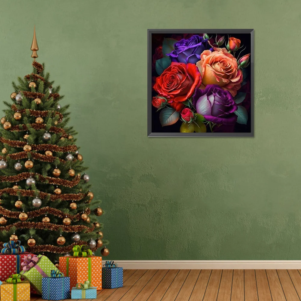 Diamond Painting - Full Round - Rose