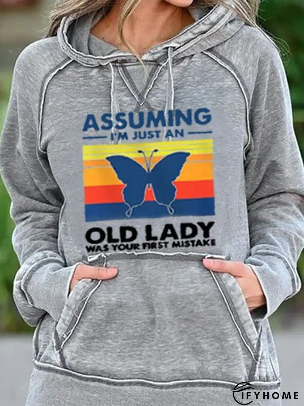 Women Casual Long Sleeve Sports Sweatshirts Hoodies | IFYHOME