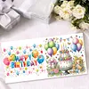 6Pcs carte de voeux d&rsquo;anniversaire-bricolage