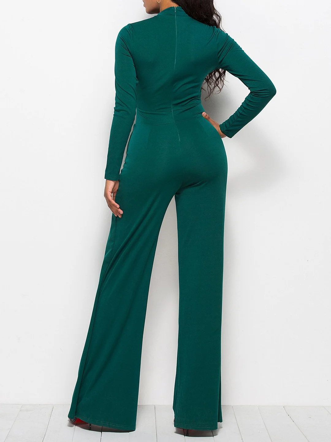 Paneled Casual Sheath One-Pieces