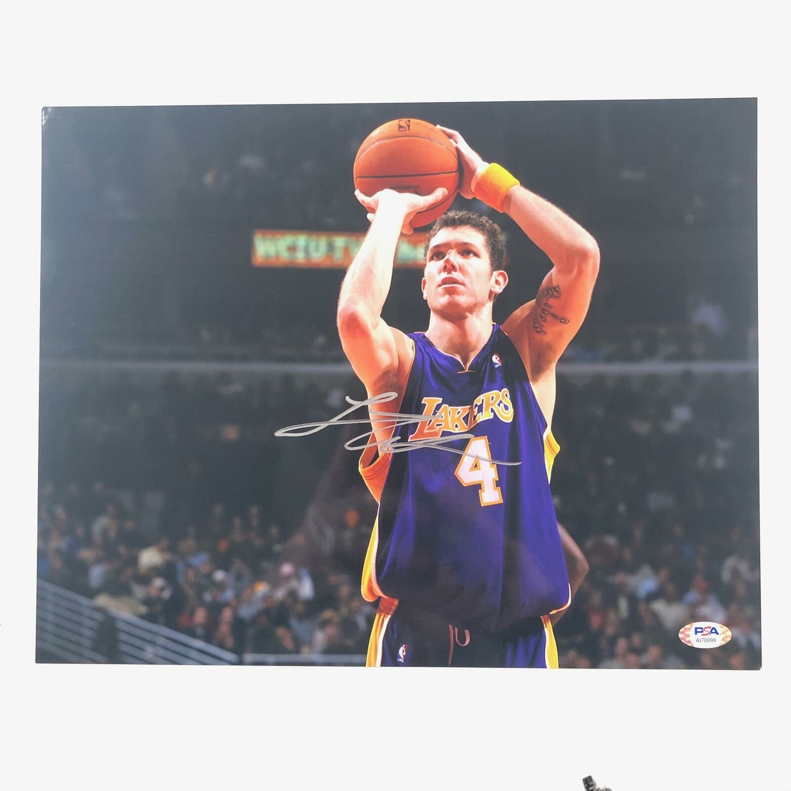 Luke Walton signed 11x14 Photo Poster painting PSA/DNA Los Angeles Lakers Autographed