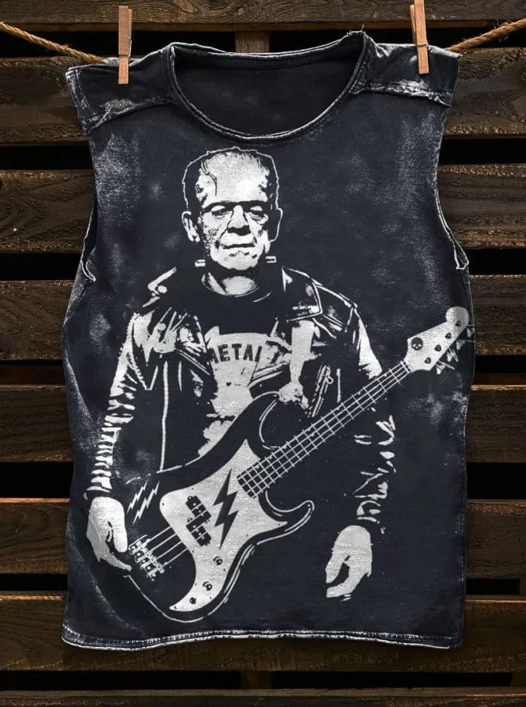 Bass Guitar Unisex Classic Tank Top