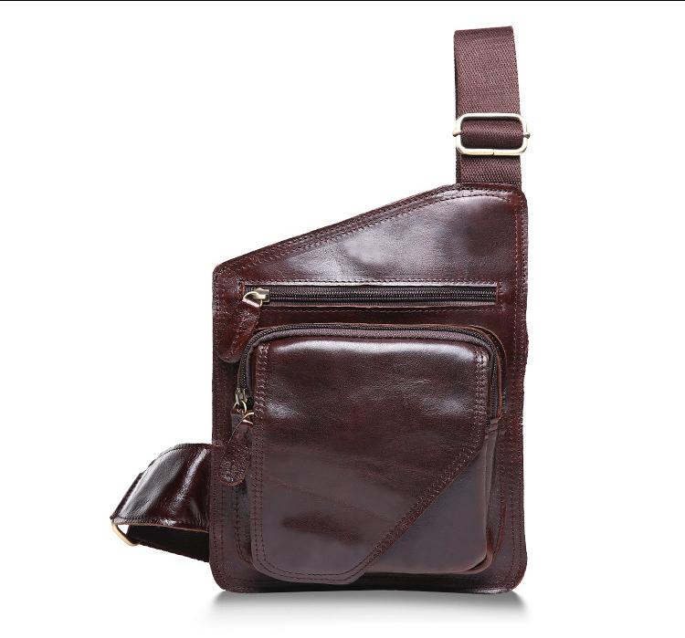 Handmade Oilwax Leather Small Shoulder Bag