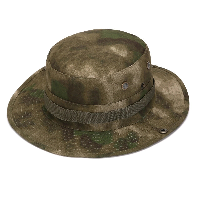 Suppliers Outdoor Camping Camouflage Hat Fishing Hat Travel Fisherman Hat Beni Hat Men And Women Sun Protection Hat