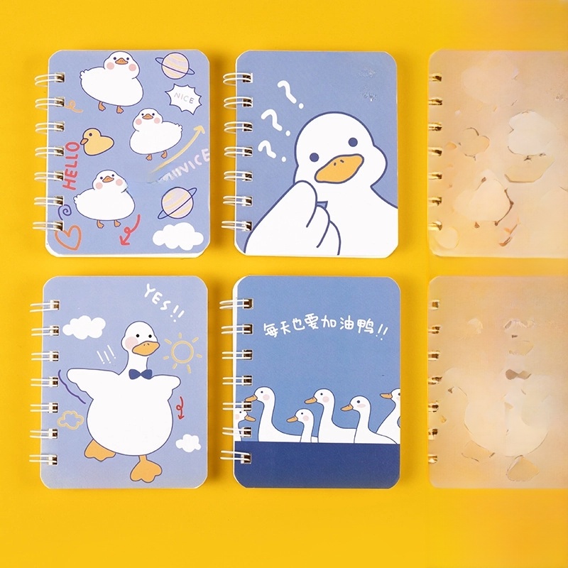 A7 Flip Coil Notebook Student Small Pocket Mini Portable Office Notepad Random 1 Piece