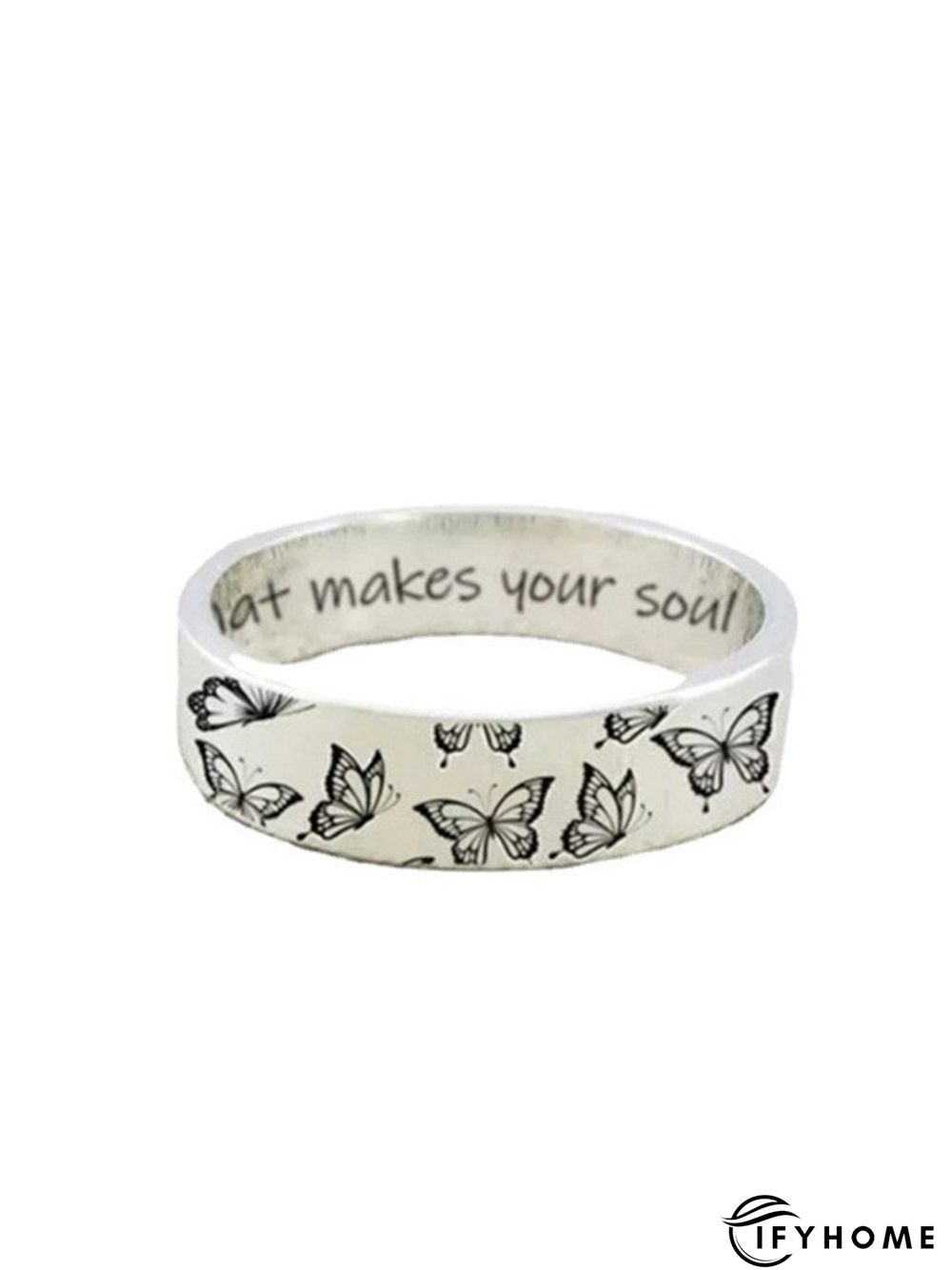 Do What Makes Your Soul Shine Engraved Ring | IFYHOME