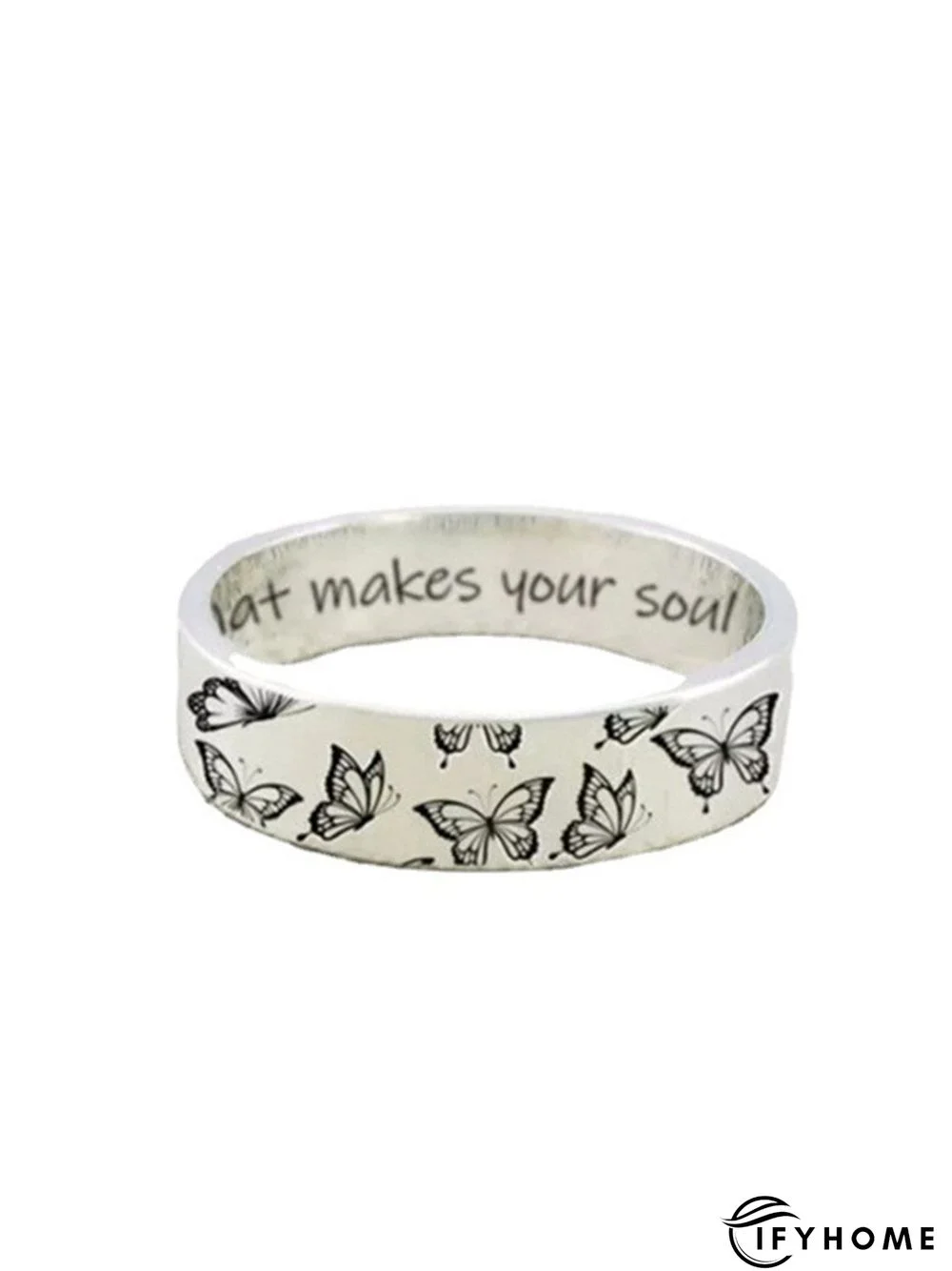 Do What Makes Your Soul Shine Engraved Ring | IFYHOME