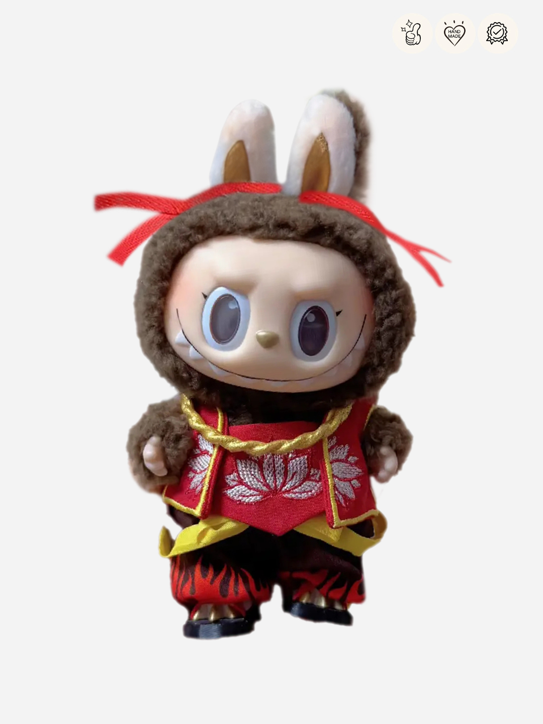 LABUBU Clothes Nezha Outfit 