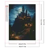 (40*50cm)Castle - Full Square Drill Diamond Painting