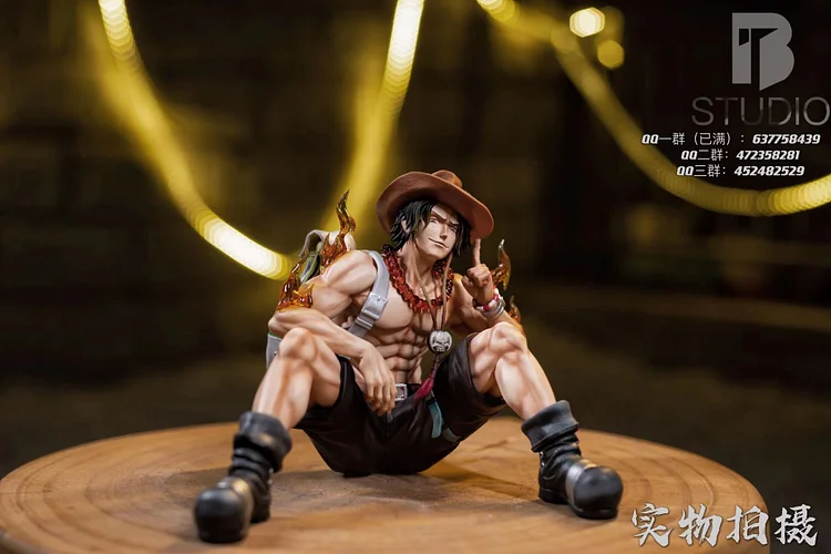 PRE-ORDER BT studio One Piece Portgas·D· Ace Sitting Version Statue/GK