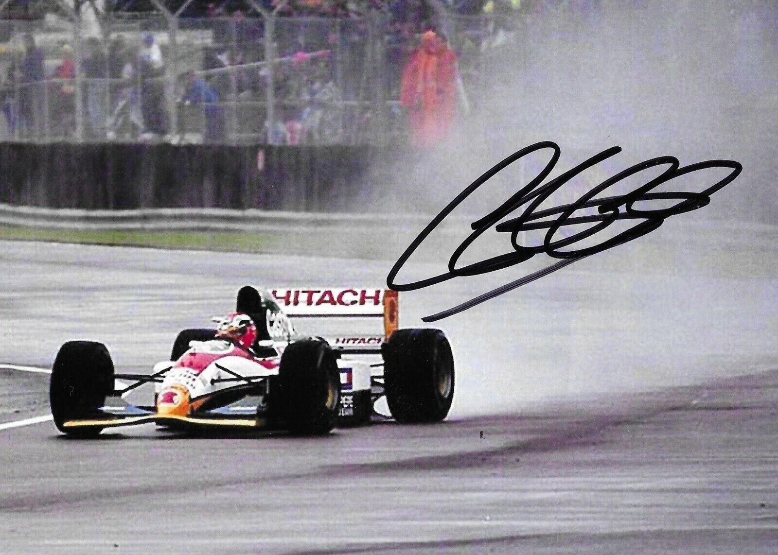 JOHNNY HERBERT SIGNED 5X7* Photo Poster painting FORMULA ONE F1 (FORMEL 1 AUTOGRAPH)