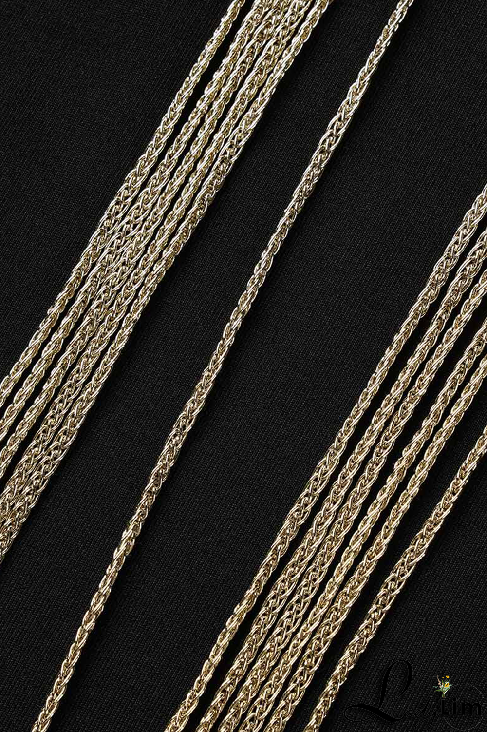 Black Casual Solid Chains O Neck Pencil Skirt Dresses