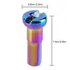10Pcs Bike Spoke Nipples 14G Colorful Spokes Nipples for Mountain Road Bicycles