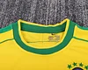 Joyfball 1998 Kids Size Retro Brazil Home Soccer Jersey 