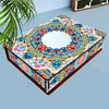 (US Local)Diamond Painting Storage Box DIY 5D Diamond Painting Jewelry Box for Women (B)