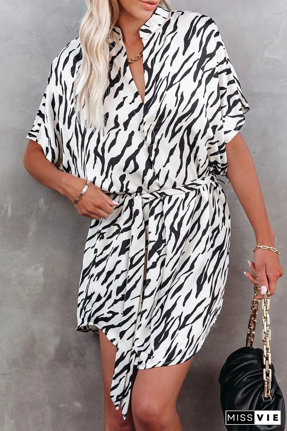 KarliDress An Exotic Escape Animal Print Mini Dress P12411