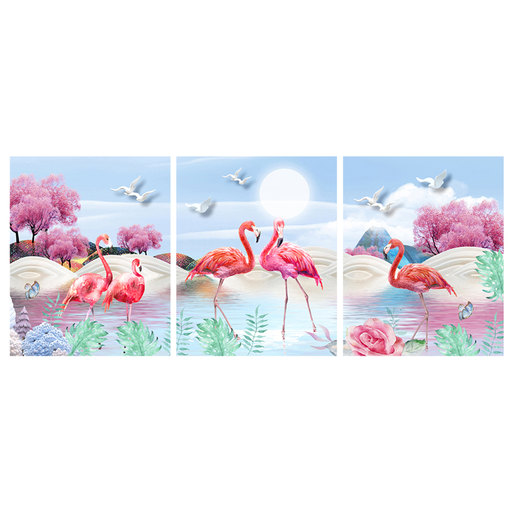 

Bird - 11CT Stamped Cross Stitch - 149*42CM, 501 Original