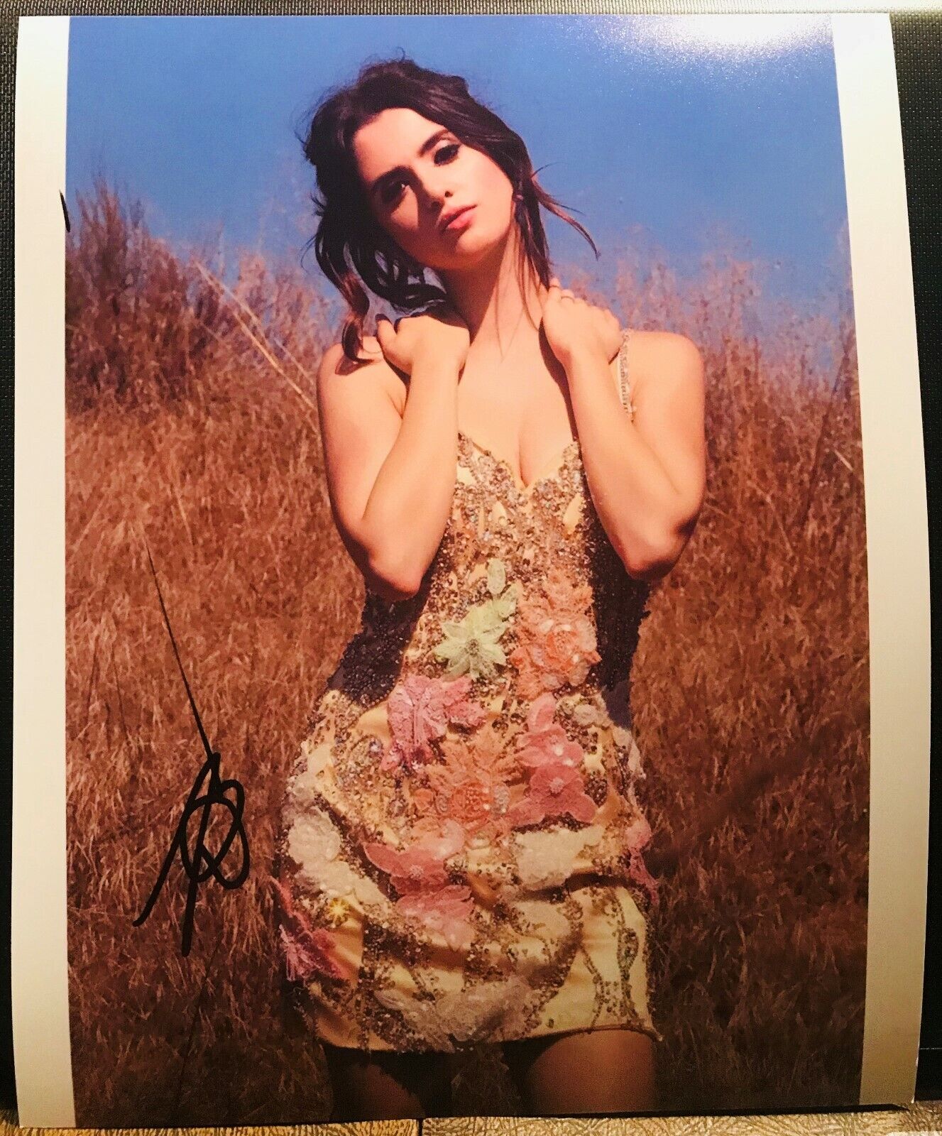 Laura Marano Glamour Shot autographed Photo Poster painting signed 8X10 #2 Singer Musician