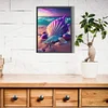 Diamond Painting-DIY Full Round Drill Beach Scenery