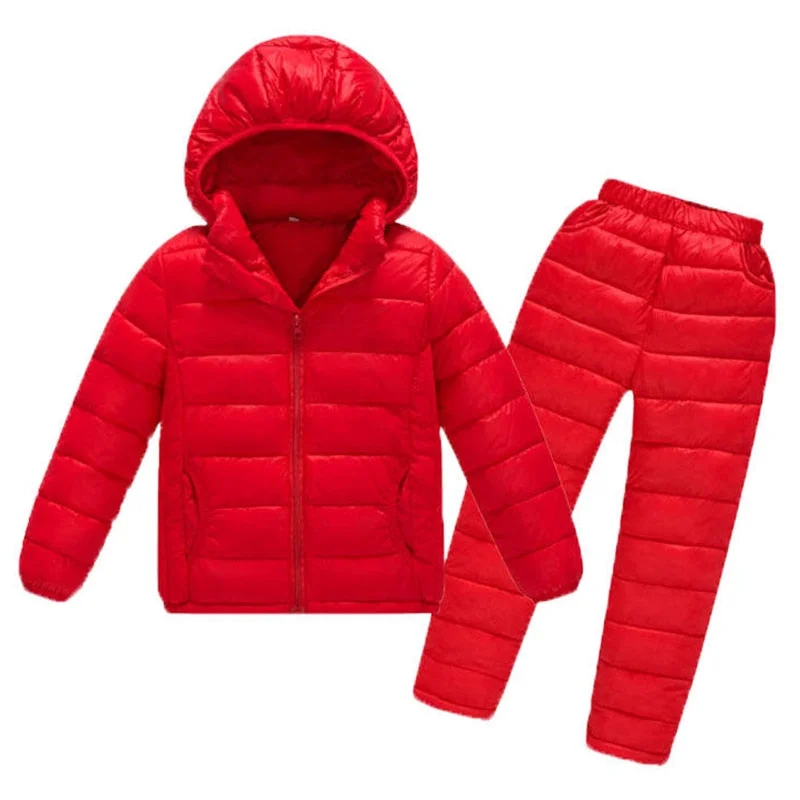 Winter Jackets for Children Boys Girls Autumn Down Coat Jacket Suit Windbreaker Costumes for 2 4 6 8 10 years Outfits Clothes