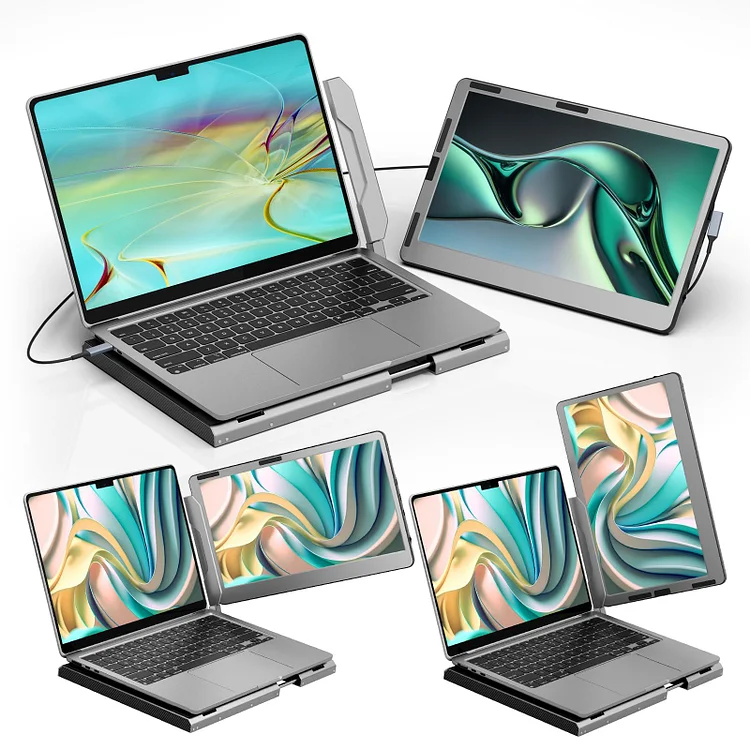 Domyfan F1 Dual Screen Metal Shell Laptop Screen Extender