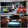 Dual Lens Car DVR HD 1080P 4.3 Inch Auto Video Camera Rear View Built-in Speaker