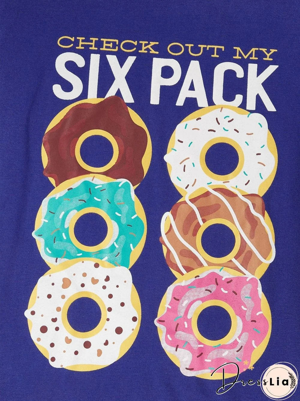 Guys Slogan Donut Graphic Tee