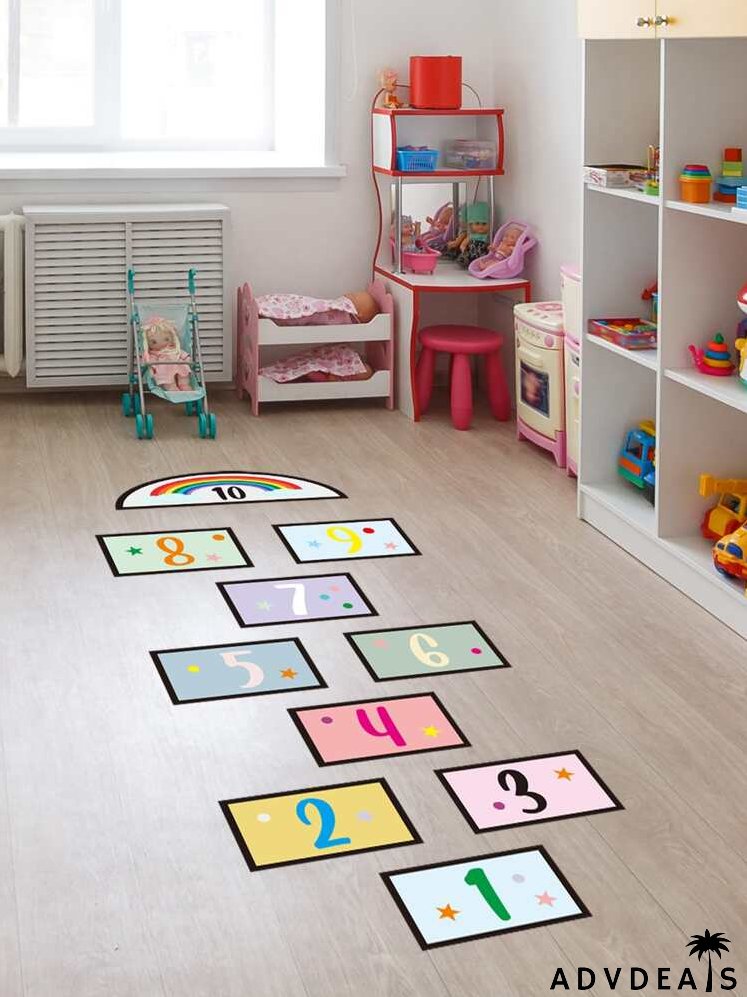 Kids Digital Print Floor Sticker