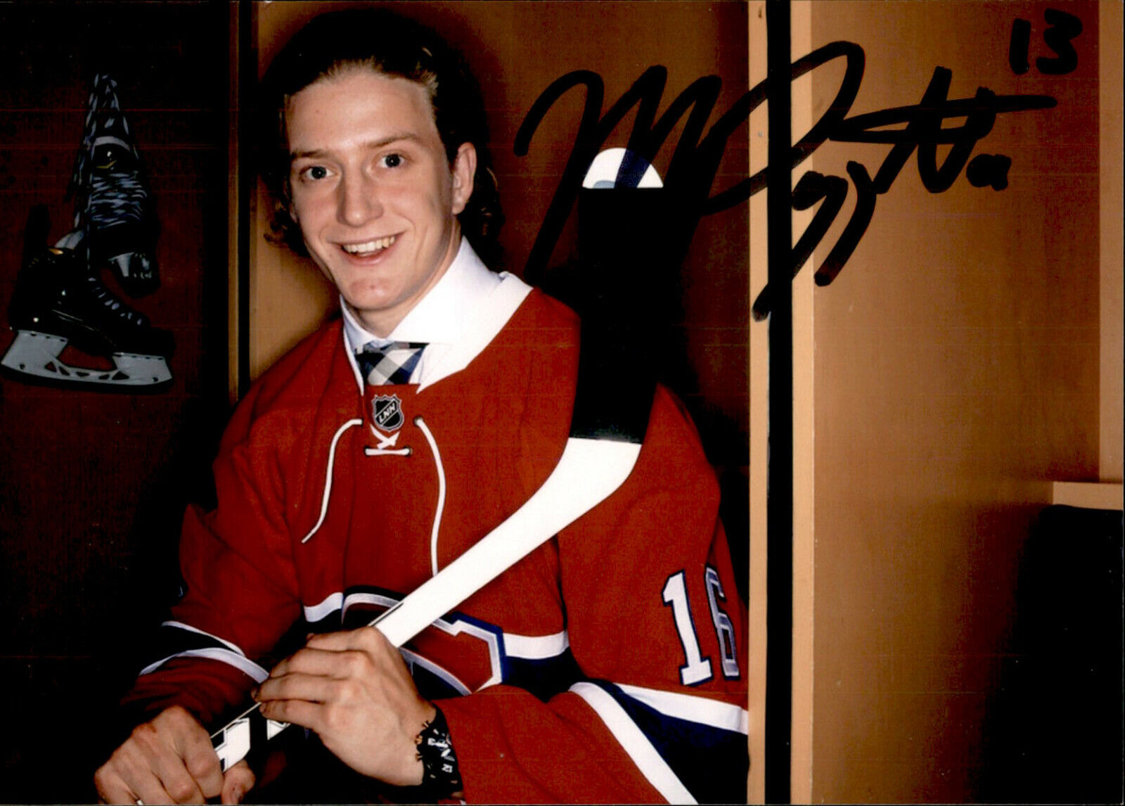 Michael Pezzetta SIGNED autographed 4x6 Photo Poster painting MONTREAL CANADIENS