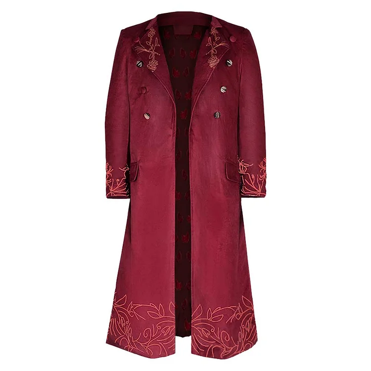 Wonka 2023 Wonka Red Jacket Outfits Cosplay Costume Halloween Carnival Suit