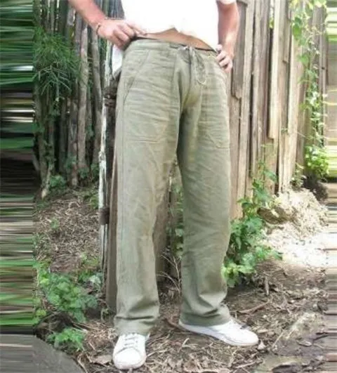 Uveng Uveng Men's Slacks Colored Straight-Fitting Simple Sweatpants Joggers Pocket-Decorated Drawstrings