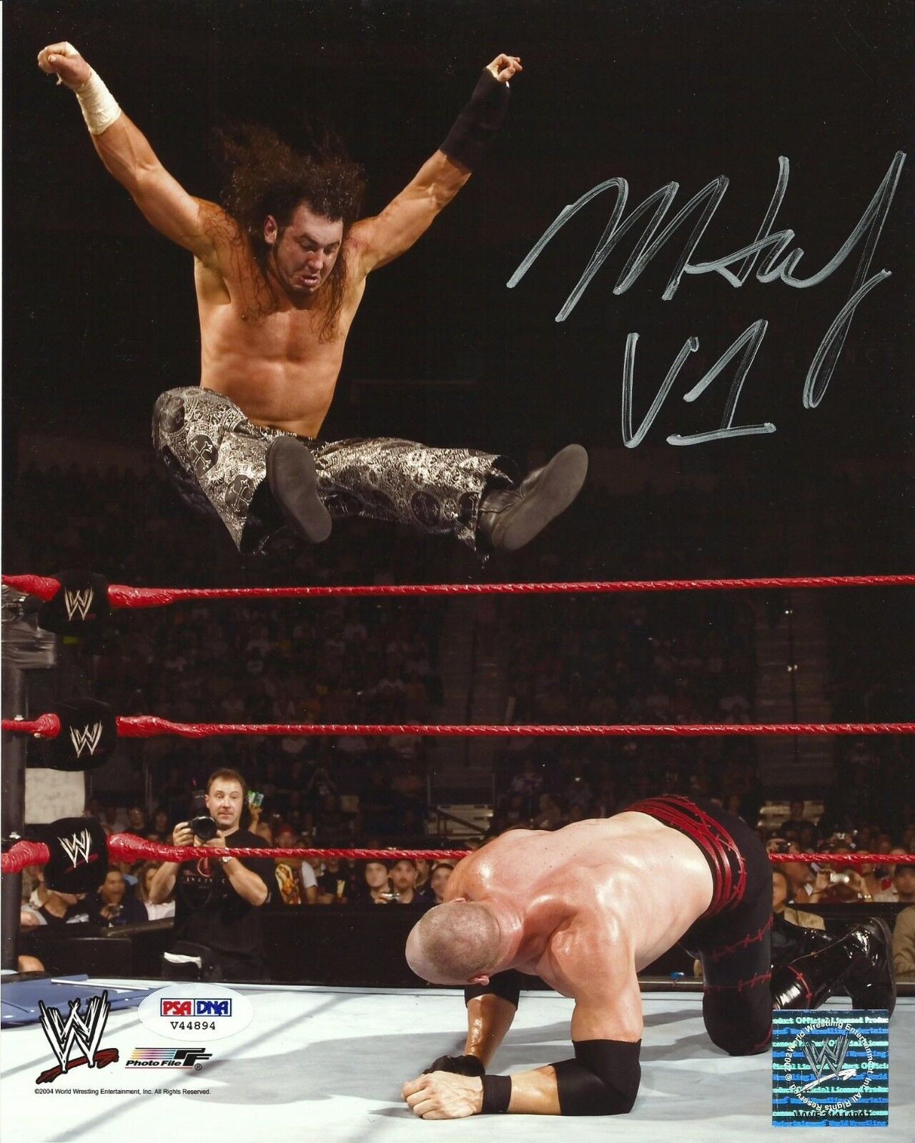 Matt Hardy Signed 8x10 Photo Poster painting PSA/DNA COA WWE Pro Wrestling Picture Autograph V1