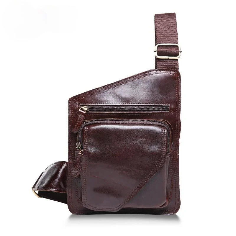 Handmade Oilwax Leather Small Shoulder Bag