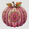 (Multi-Style) Stitching Pumpkin-14CT Counted Cross Stitch 40*40cm/15.75*15.75in