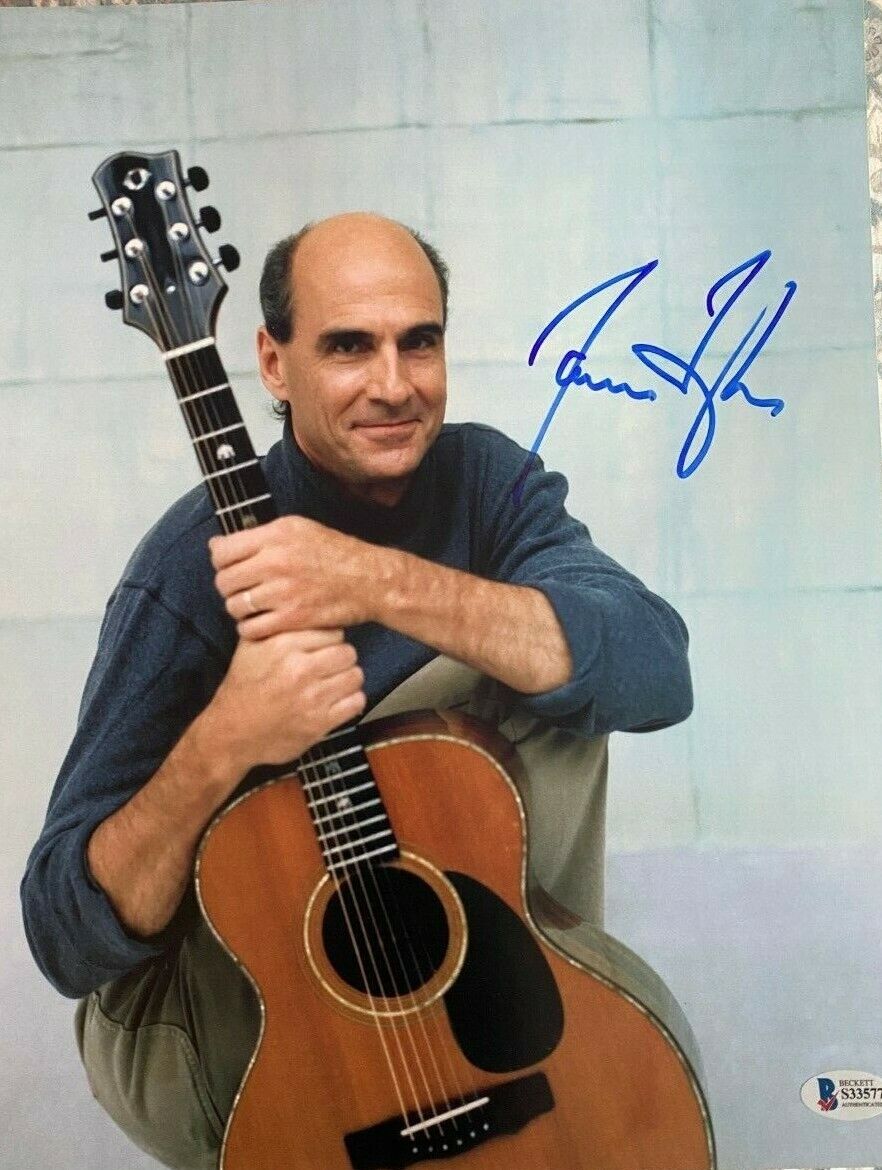 James Taylor signed autographed 11x14 Photo Poster painting Beckett COA