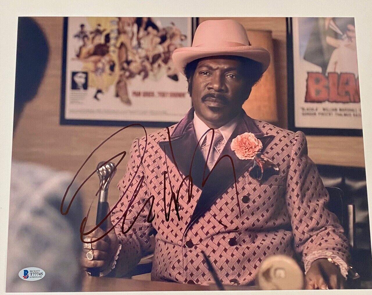 Eddie Murphy Signed Autographed 11x14 Photo Poster painting DOLEMITE IS MY NAME Beckett BAS COA