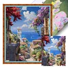 Sea View House-11CT Stamped Cross Stitch 40*50cm/15.75*19.69in