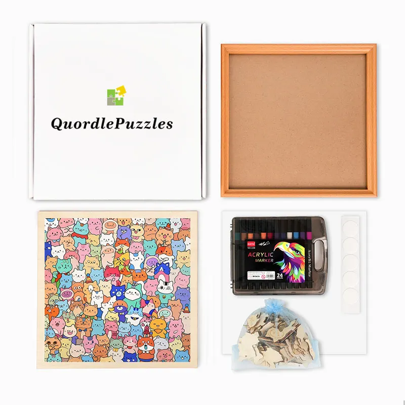 Original kit photo. Coloring supplies vary by selected option.