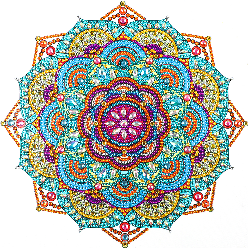 

30*30CM - Special Shaped Diamond Painting - Mandala, 501 Original
