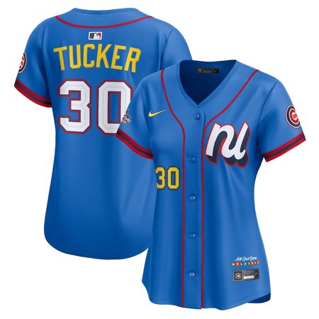 Women's National League #30 Kyle Tucker  Blue 2025 All-Star Edition Limited Player Jersey