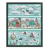Sea, Land And Air - 14CT Stamped Cross Stitch 33*40cm/12.99*15.75in