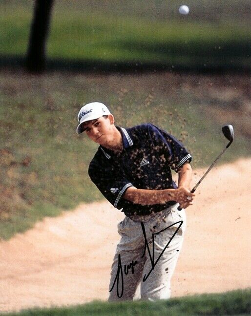 Sergio Garcia Signed - Autographed Golf 8x10 inch Photo Poster painting + Real Deal COA