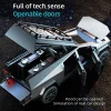Pickup Alloy Car Cybertruck Scale Remote Control Toy Car 1:24 Cyber Simulation Camping Car Model