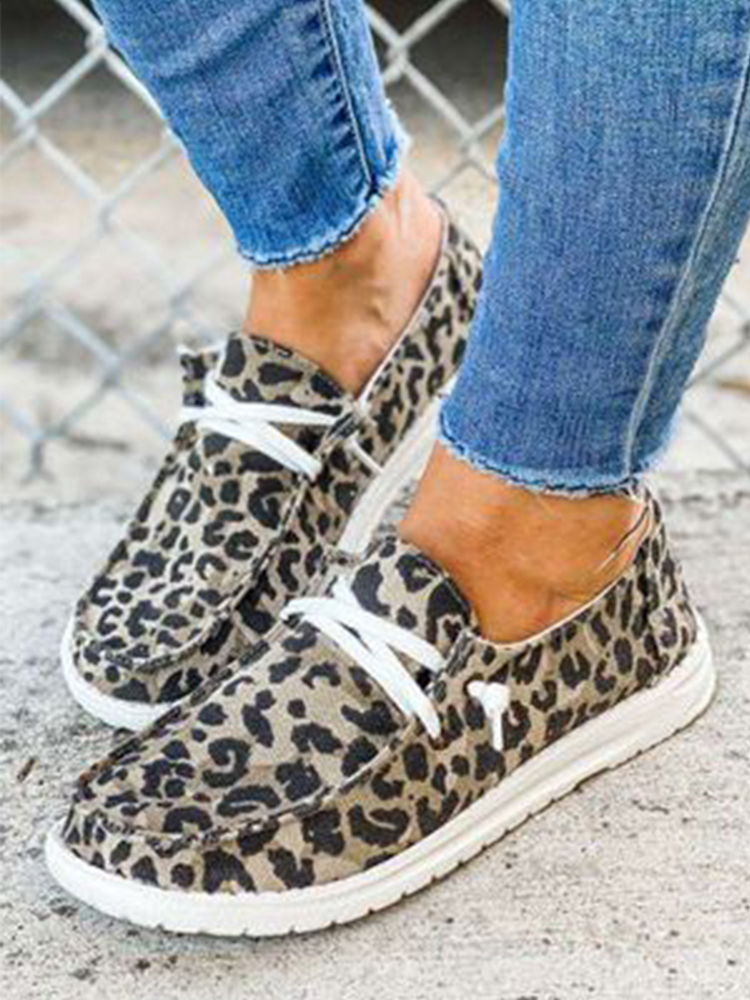 Casual canvas ultra-light women's shoes
