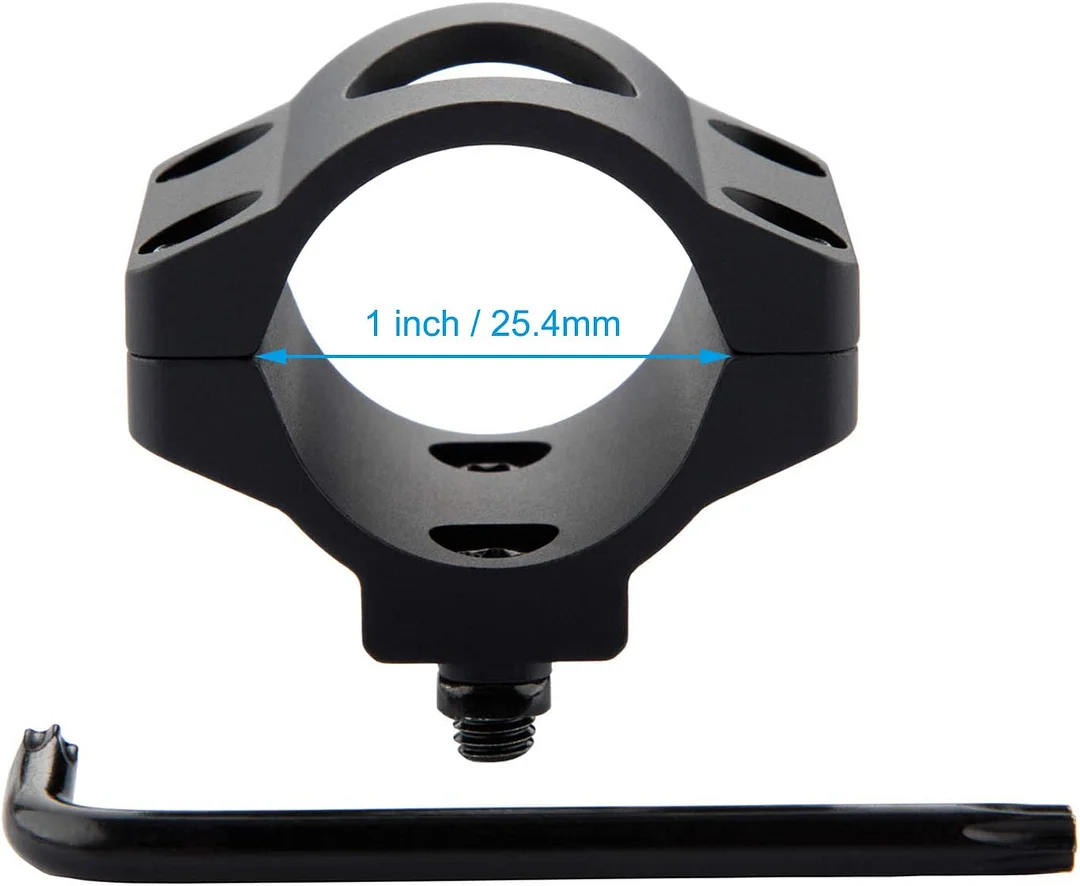 ohhunt® Flashlight Mount 1 inch Mlok Light Mount Compatible with Mlok Rail Systems