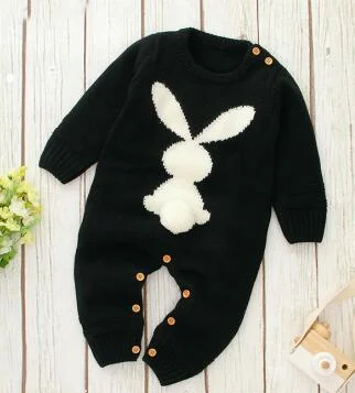 Baby Girl Romper Knitted Newborn Baby Clothes Romper With Hat Infant Toddler Jumpsuit For Kids Cotton Toddler Boys Jumpsuit